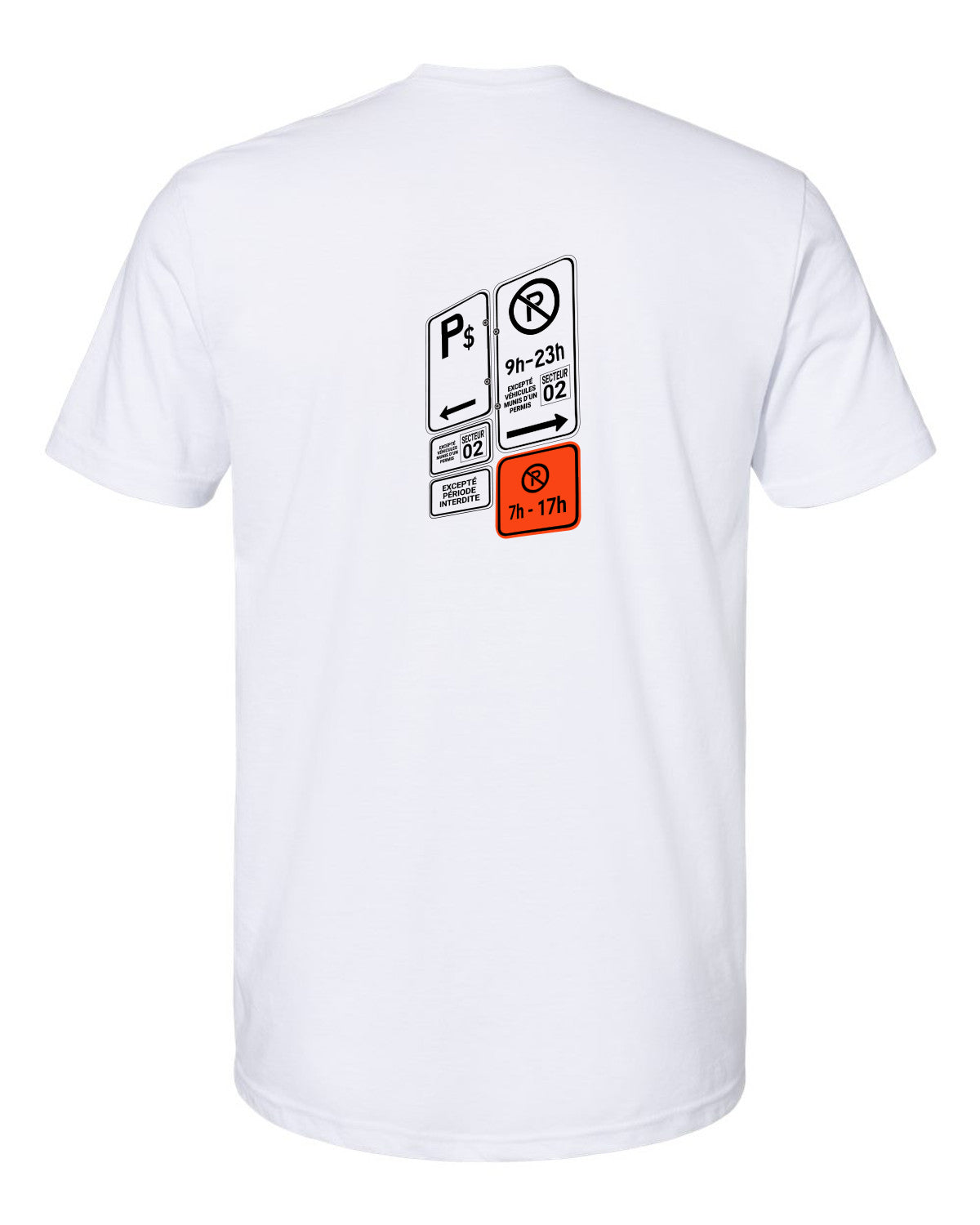 Série YUL - Panneau stationnement